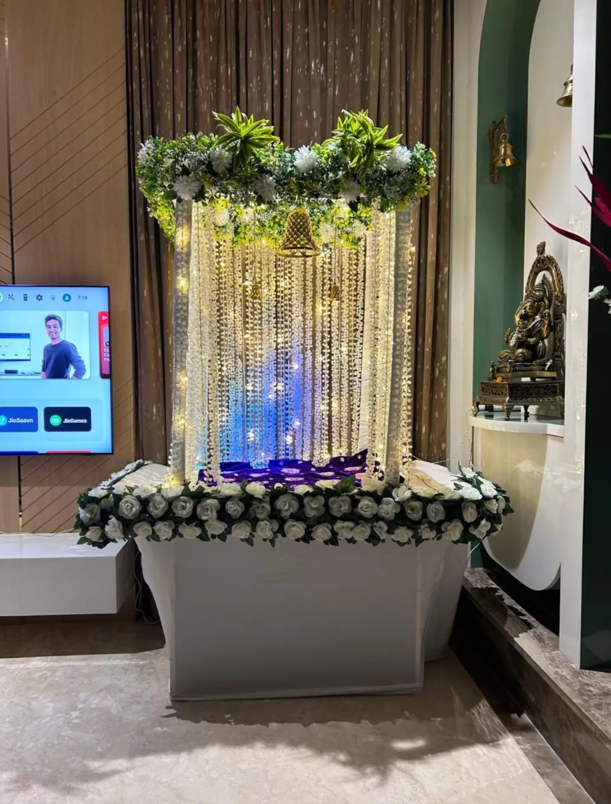 Hjkk decoration setup in Mumbai